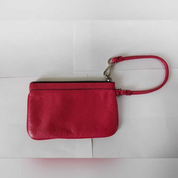 CK Redish/pink wristlet - Picture 2 of 4